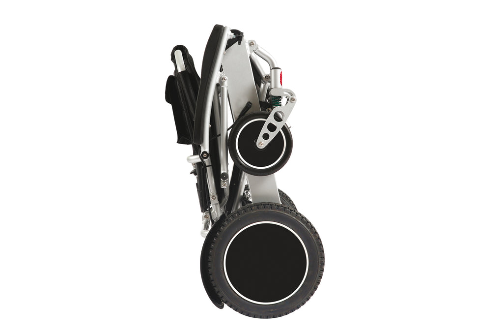 MOBILITY 860 - Carrozzina Elettrica Pieghevole con Schienale Reclinabile