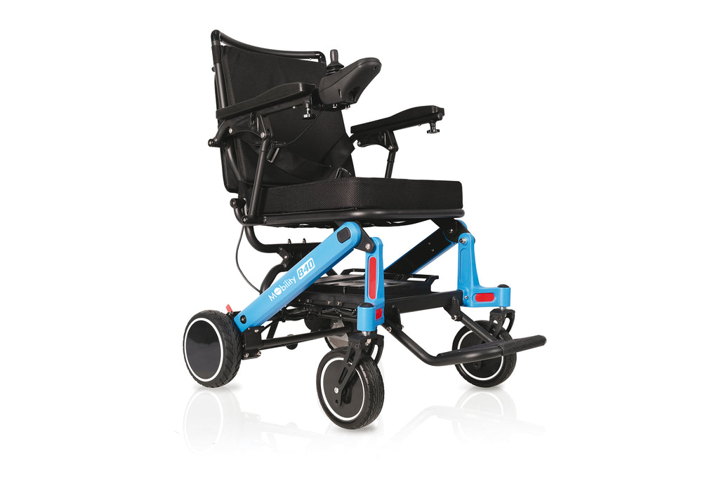 MOBILITY 840 - Carrozzina Elettrica Pieghevole Ultraleggera